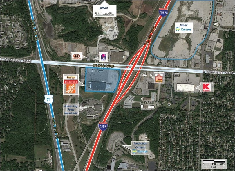 4701-4707 E Bannister Rd, Kansas City, MO for lease - Building Photo - Image 2 of 6