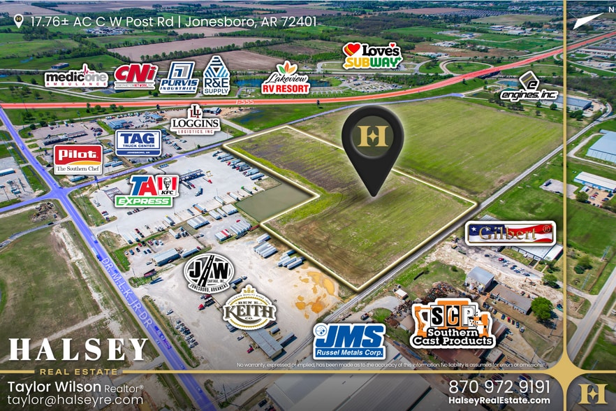 C W Post Road, Jonesboro, AR for sale - Building Photo - Image 3 of 7