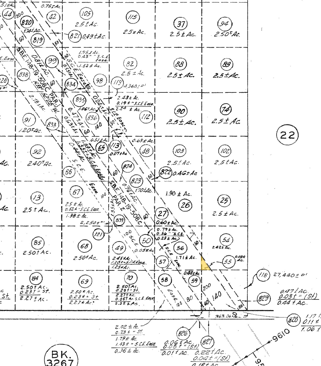 112th St W, Quartz Hill, CA à vendre Plan cadastral- Image 1 de 2