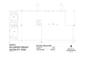 6312 Airport Fwy, Fort Worth, TX for lease Floor Plan- Image 1 of 1