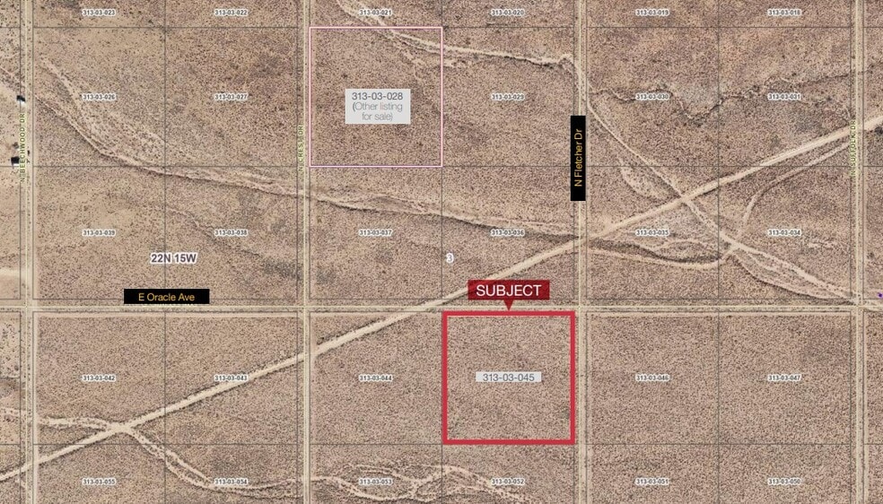 E Oracle Ave & N Fletcher Dr, Kingman, AZ for sale - Building Photo - Image 1 of 1