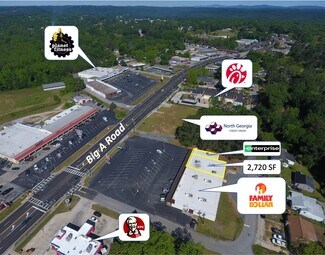 Plus de détails pour 703-715 Big A Rd, Toccoa, GA - Commerce de détail à louer