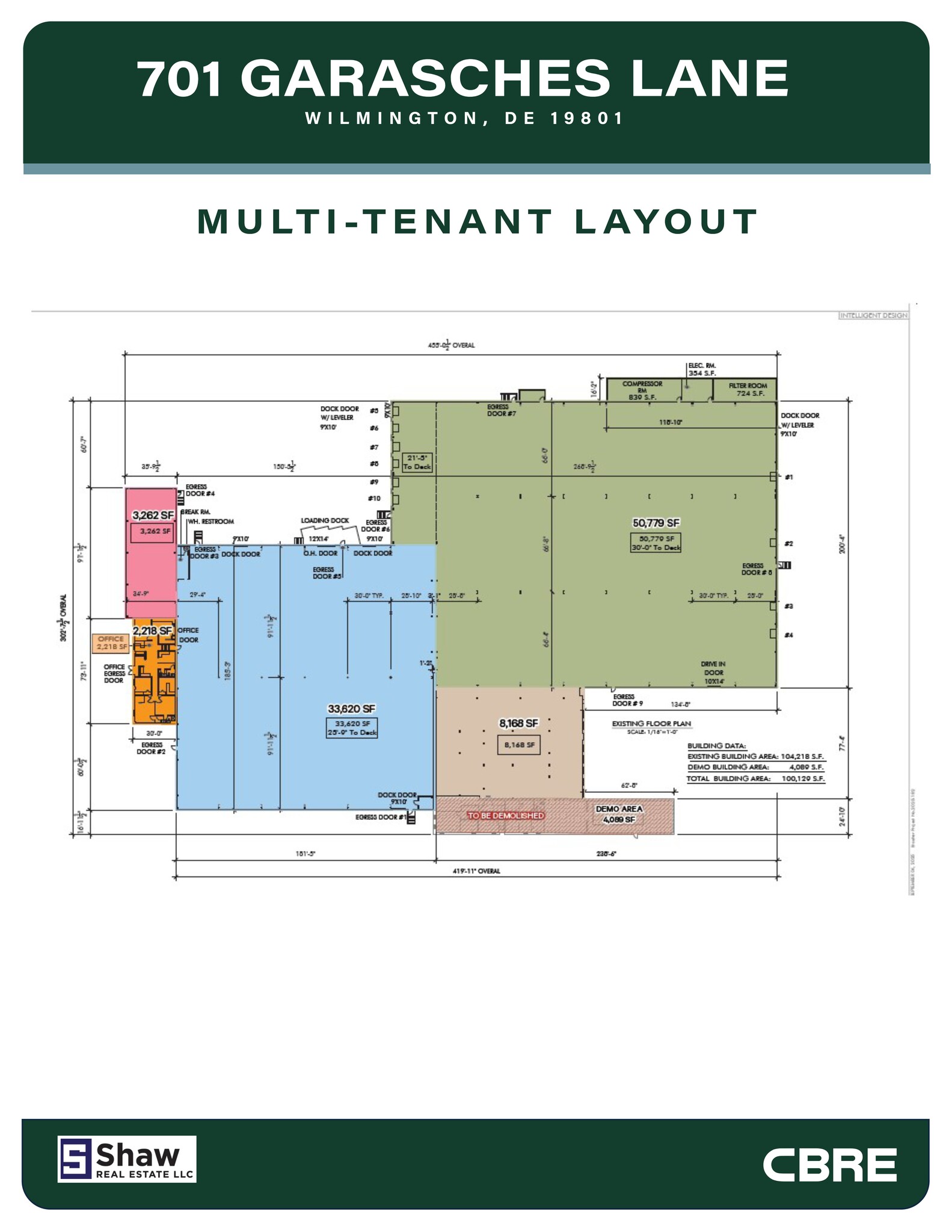 701 Garasches Ln, Wilmington, DE à louer Plan de site- Image 1 de 1
