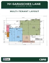 701 Garasches Ln, Wilmington, DE à louer Plan de site- Image 1 de 1