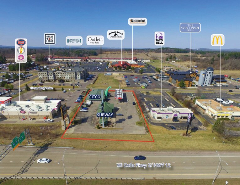 Investment Opportunity Wisconsin Dells portefeuille de 2 propriétés à vendre sur LoopNet.ca - Photo du bâtiment - Image 2 de 5