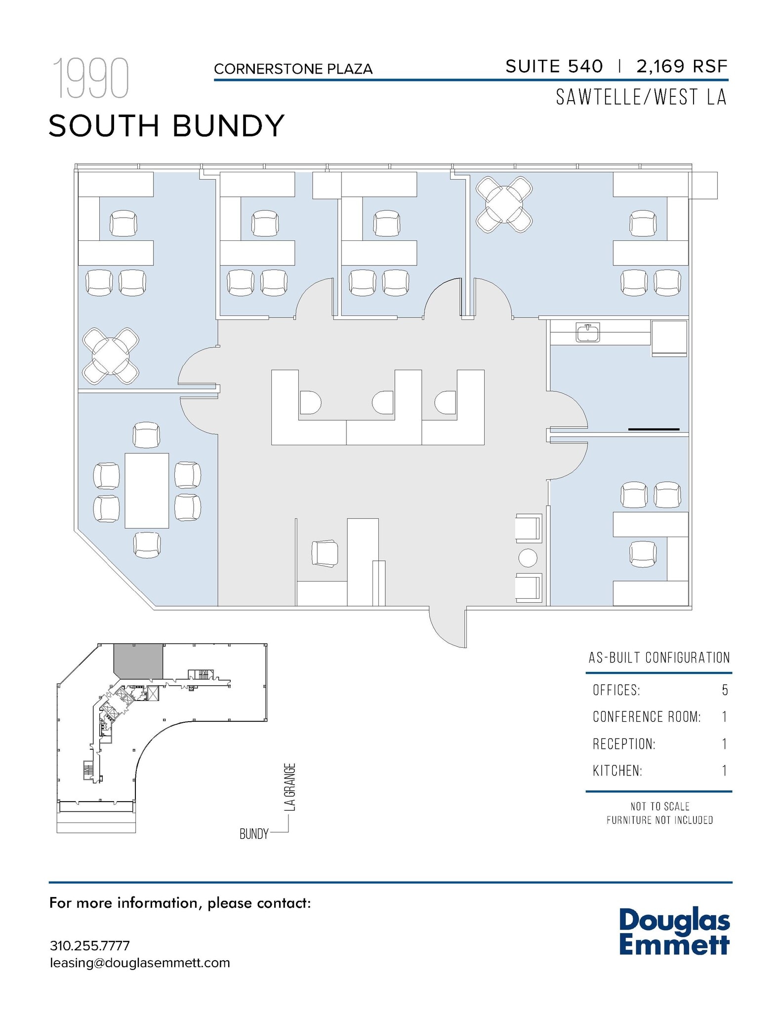 1990 S Bundy Dr, Los Angeles, CA for lease Floor Plan- Image 1 of 1