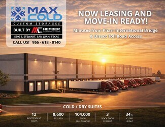 Plus de détails pour 5900 S Stewart Rd, San Juan, TX - Industriel à louer