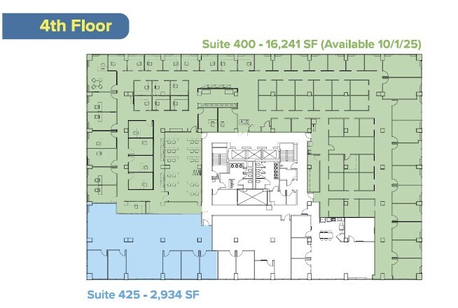 6500 Rock Spring Dr, Bethesda, MD à louer Plan d’étage- Image 1 de 1