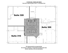 135 Michael Cowpland Dr, Ottawa, ON à louer Plan d’étage- Image 1 de 1