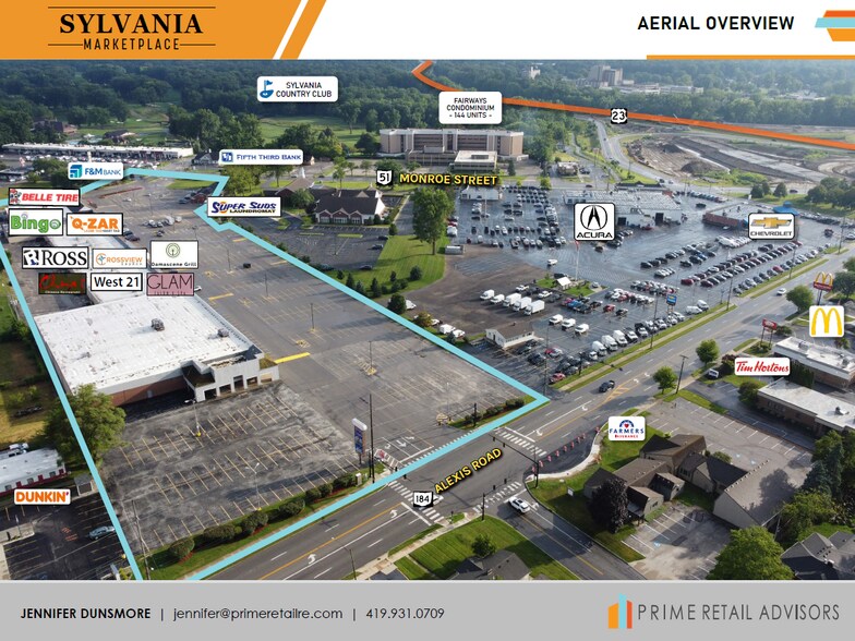 5834 Monroe St, Sylvania, OH à vendre - Photo du bâtiment - Image 2 de 14