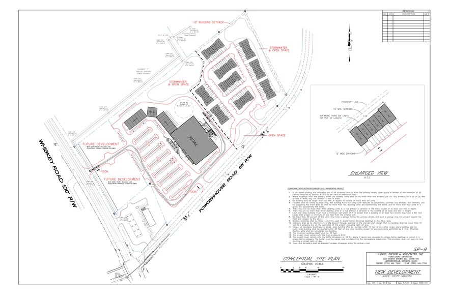 2952 Whiskey Rd, Aiken, SC à louer - Plan de site - Image 2 de 2