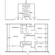 1395 S Marietta Pky SE, Marietta, GA à louer Plan d’étage- Image 1 de 1