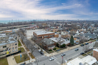 10201 S Ewing Ave, Chicago, IL - aerial  map view