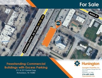 More details for 211 & 227 Central Expy, Richardson, TX - Land for Sale