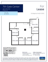 1601 N 7th St, Phoenix, AZ for lease Floor Plan- Image 1 of 2