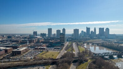 530 W Spring St, Columbus, OH - Aerial map view