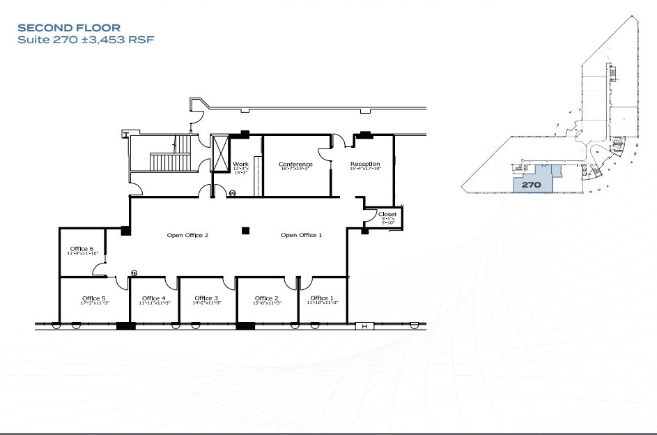 2999 Douglas Blvd, Roseville, CA à louer Plan d’étage- Image 1 de 2