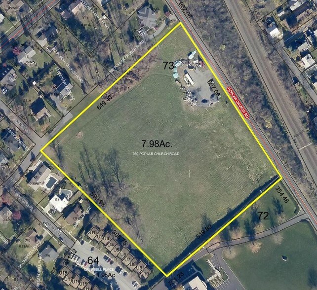 360 Poplar Church Rd, Camp Hill, PA à vendre - Aérien - Image 3 de 3