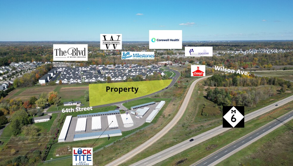 4143-4211 64th St. SW, Grandville, MI à vendre - Photo du bâtiment - Image 2 de 5