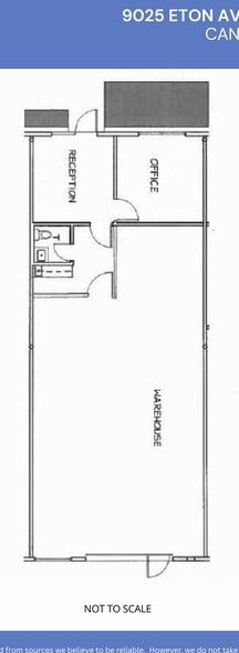 9025 Eton Ave, Canoga Park, CA for lease - Floor Plan - Image 2 of 2