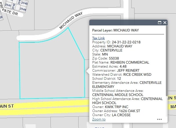 Michaud Way, Centerville, MN à vendre - Photo du bâtiment - Image 2 de 2