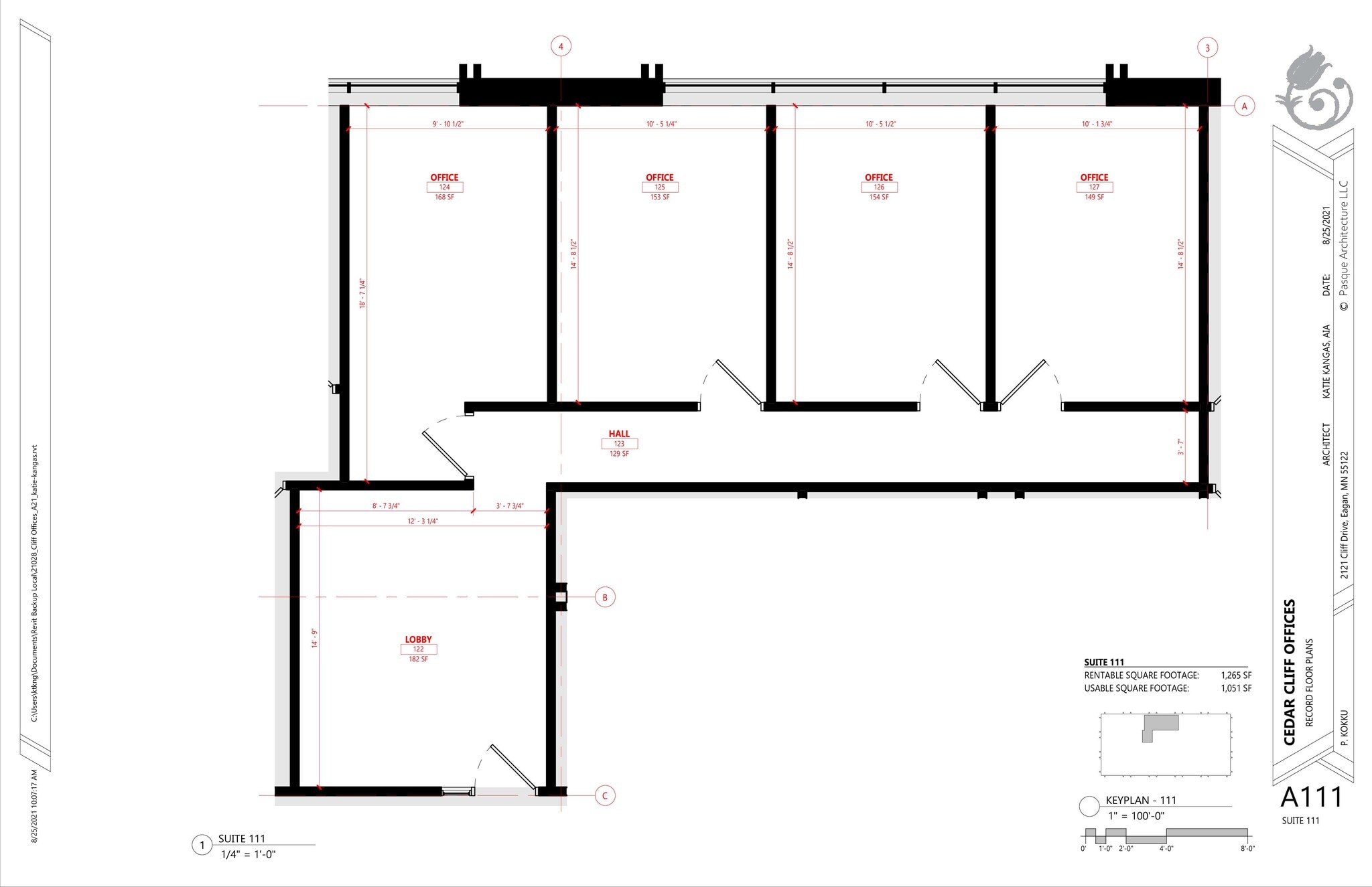 2121 Cliff Dr, Eagan, MN à louer Plan d’étage- Image 1 de 1