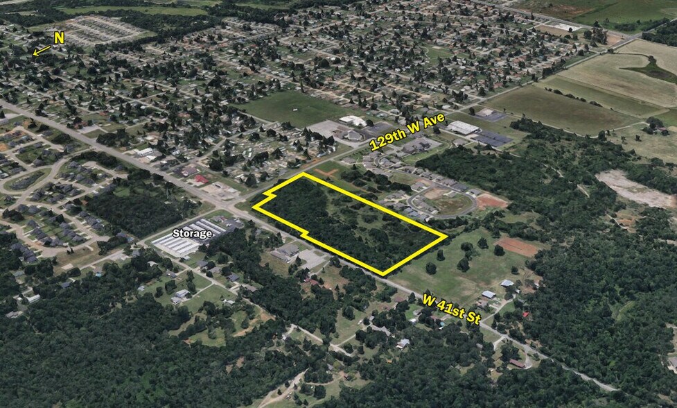 W 41st and 129th W Ave, Sand Springs, OK à vendre - Photo du bâtiment - Image 3 de 6