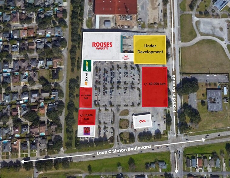 6650 Franklin Ave, New Orleans, LA à louer - Photo principale - Image 1 de 1