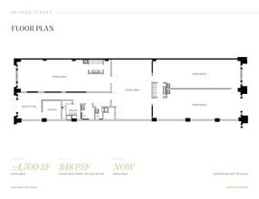 49 Page St, San Francisco, CA for lease Floor Plan- Image 1 of 1