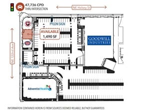 12400 NE Halsey St, Portland, OR for lease Floor Plan- Image 1 of 1
