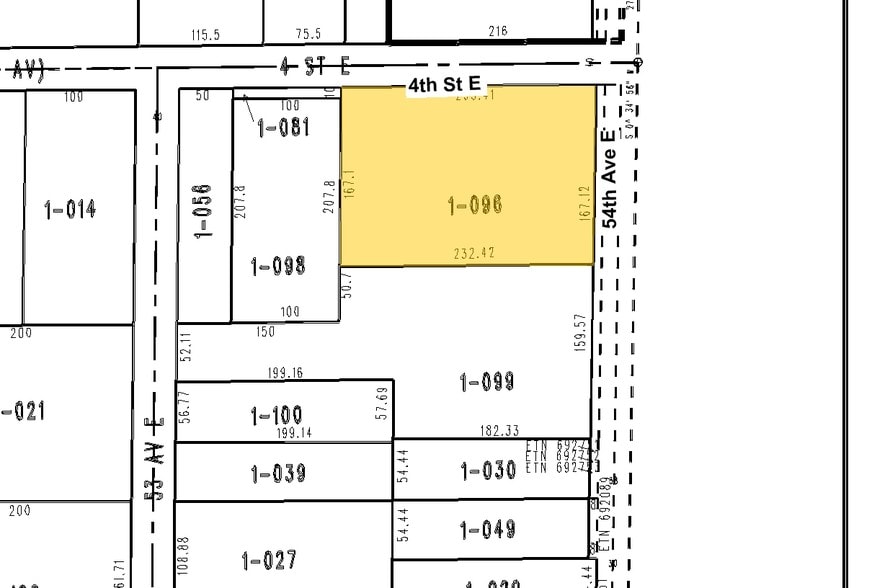 502 54th Ave E, Fife, WA for sale - Plat Map - Image 3 of 14
