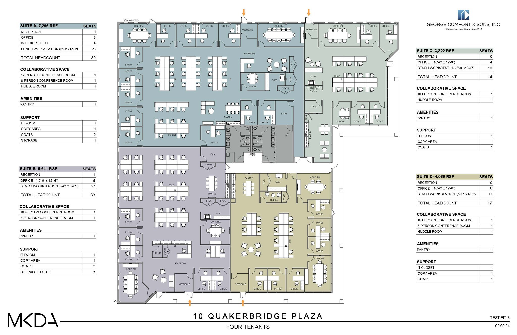 3444 Quakerbridge Rd, Hamilton, NJ for lease Floor Plan- Image 1 of 2