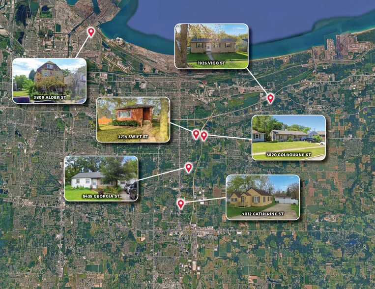 7 Unit NWI Portfolio portefeuille de 6 propriétés à vendre sur LoopNet.ca - Photo du bâtiment - Image 1 de 6