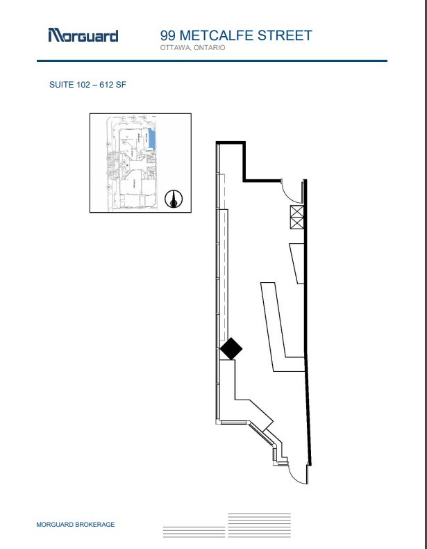 99 Metcalfe St, Ottawa, ON for lease Floor Plan- Image 1 of 1