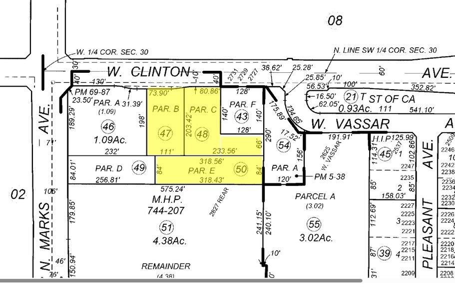 2741, 2755-2827 W Clinton Ave, Fresno, CA à louer - Photo du bâtiment - Image 3 de 3