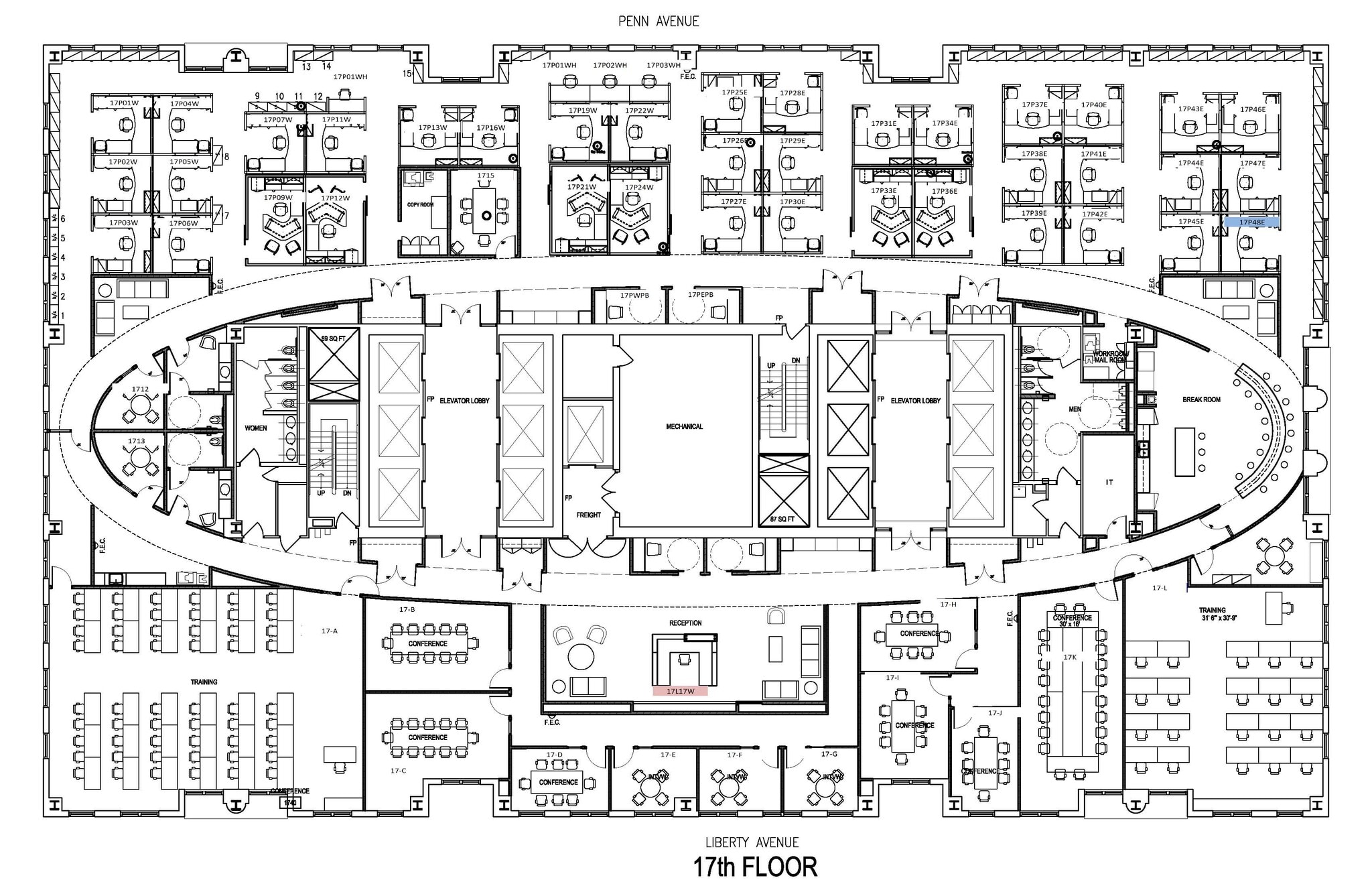 625 Liberty Ave, Pittsburgh, PA for lease Floor Plan- Image 1 of 1