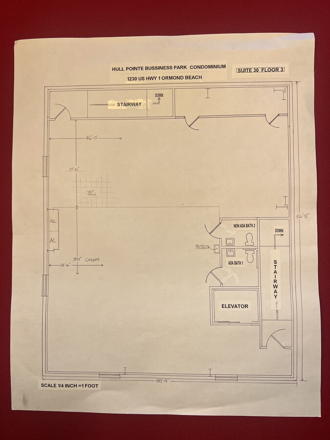 1230 N US Highway 1, Ormond Beach, FL 32174 - Unit 30 -  - Floor Plan - Image 2 of 7