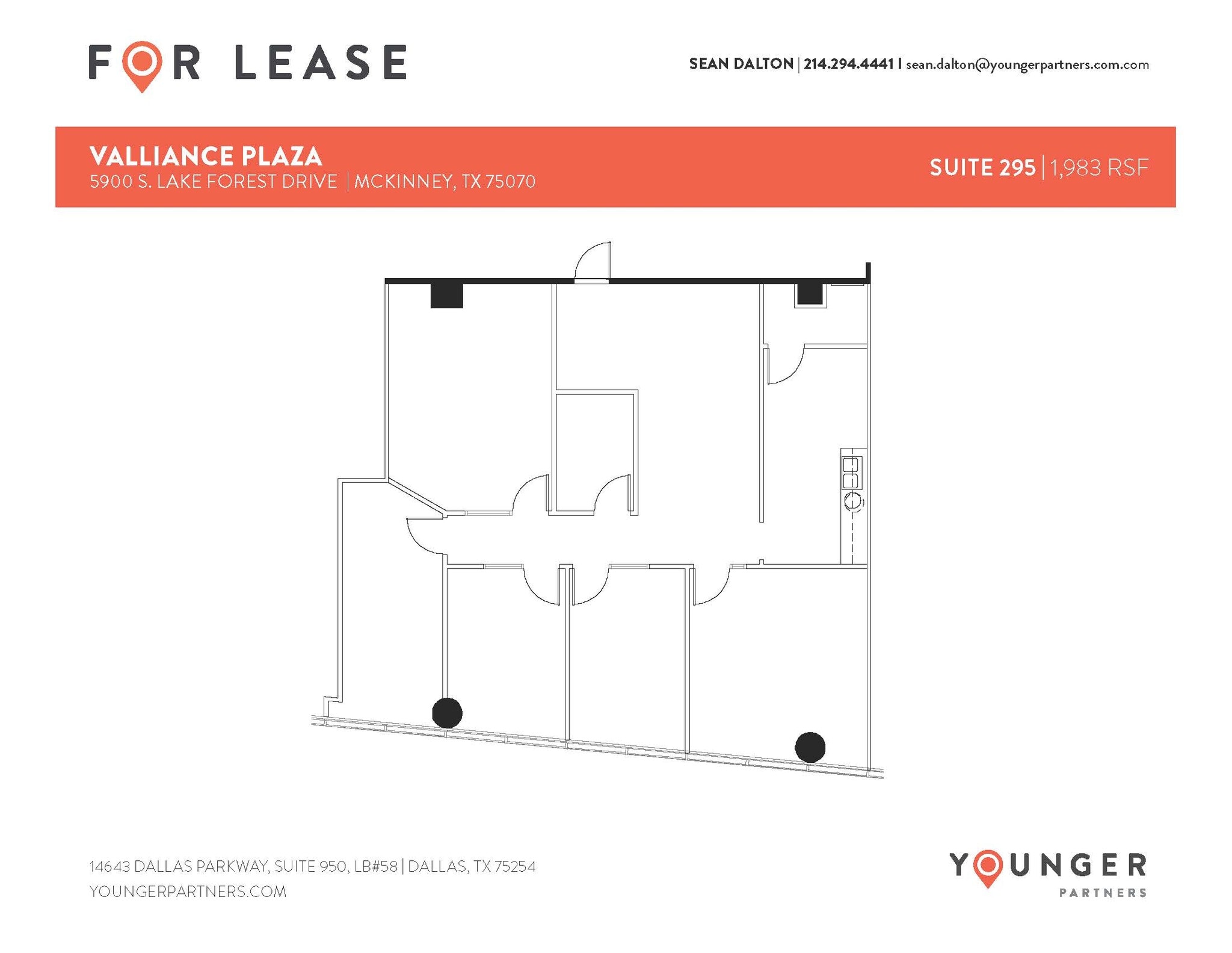 5900 S Lake Forest Dr, McKinney, TX à louer Plan d’étage- Image 1 de 1