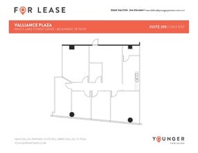 5900 S Lake Forest Dr, McKinney, TX à louer Plan d’étage- Image 1 de 1
