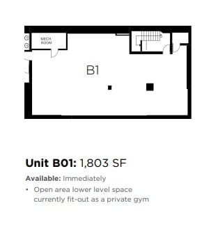 100 Lombard St, Toronto, ON for lease Floor Plan- Image 1 of 1