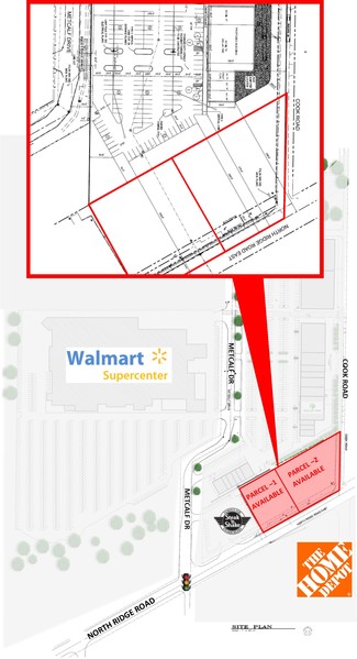 Plus de détails pour 3635 N Ridge Rd E, Ashtabula, OH - Terrain à louer