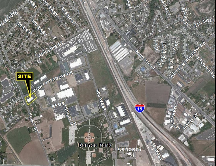 1343 Flint Meadows Dr, Kaysville, UT for lease - Aerial - Image 3 of 5