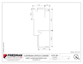 24901 Northwestern Hwy, Southfield, MI for lease Floor Plan- Image 1 of 1
