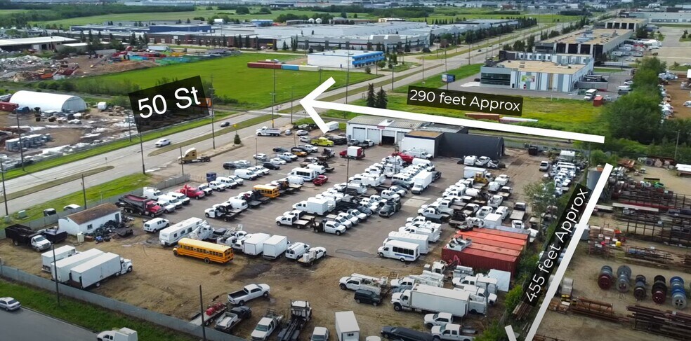 7020 50 St NW, Edmonton, AB à vendre - Aérien - Image 3 de 11