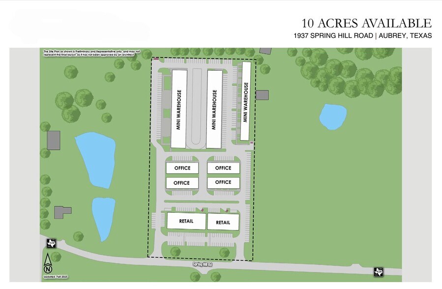 1937 Spring Hill Rd, Aubrey, TX à vendre - Photo du bâtiment - Image 3 de 43