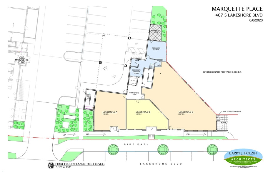 407 S Lakeshore Blvd, Marquette, MI for lease - Floor Plan - Image 3 of 3