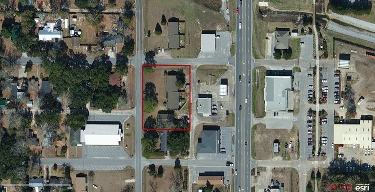614 N Alston St, Foley, AL à vendre Aérien- Image 1 de 2