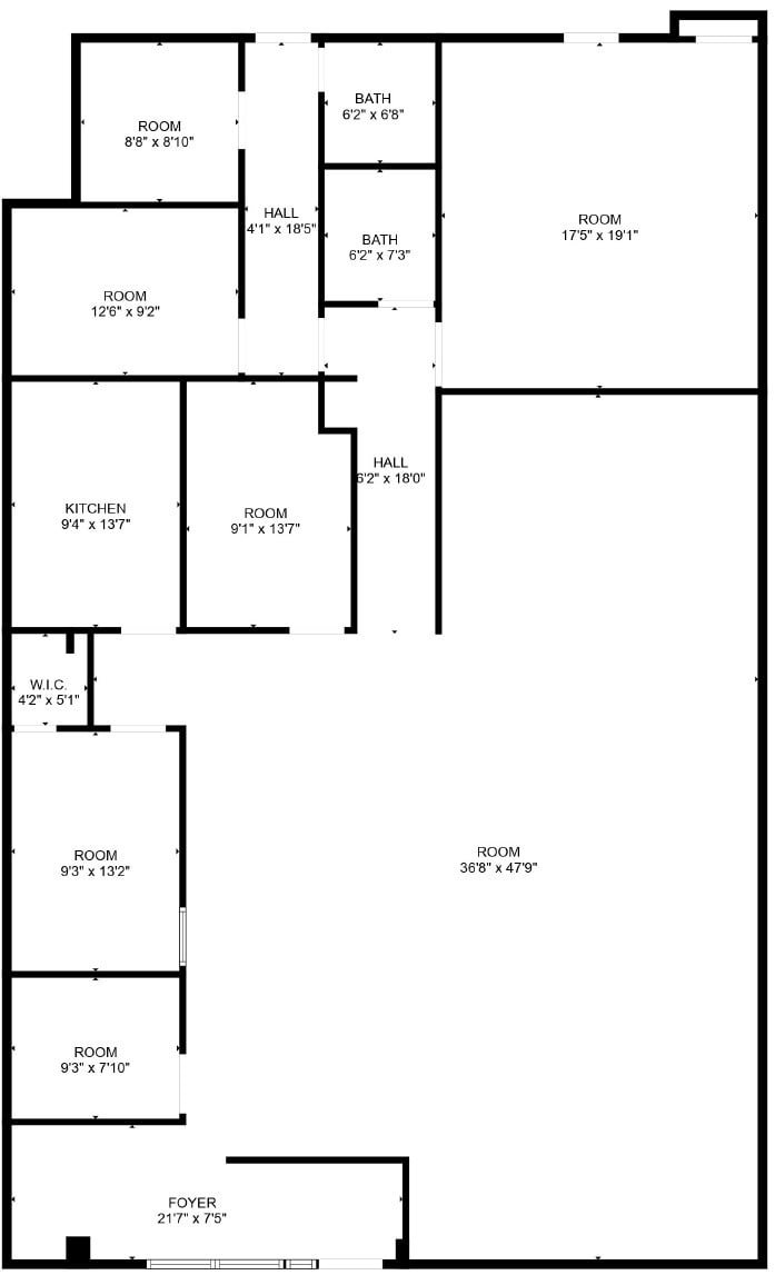1410-1450 E Wisconsin St, Portage, WI for lease Floor Plan- Image 1 of 4