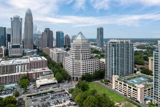 525 N Tryon St, Charlotte, NC - AERIAL  map view