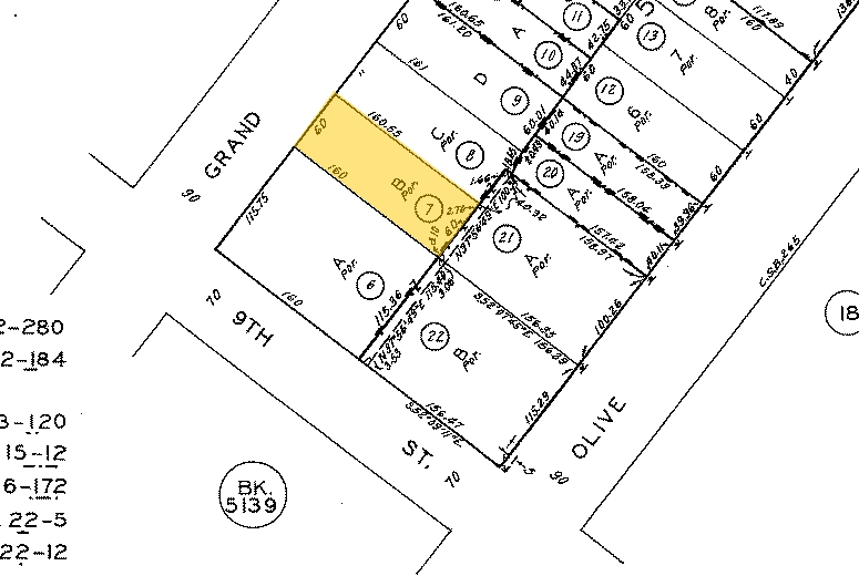 842 S Grand Ave, Los Angeles, CA for sale - Plat Map - Image 2 of 3